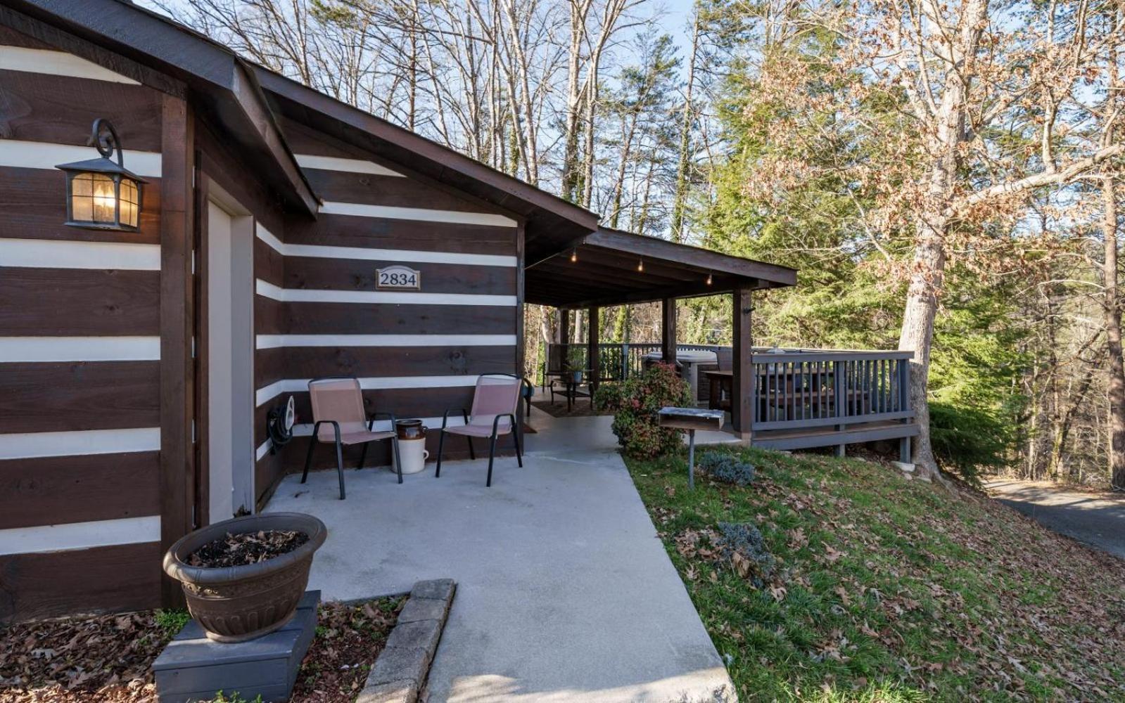 Wooded Bliss Hot Tub Single Level Cabin With No Steps Rocking Chairs And Wooded Views Pigeon Forge Esterno foto